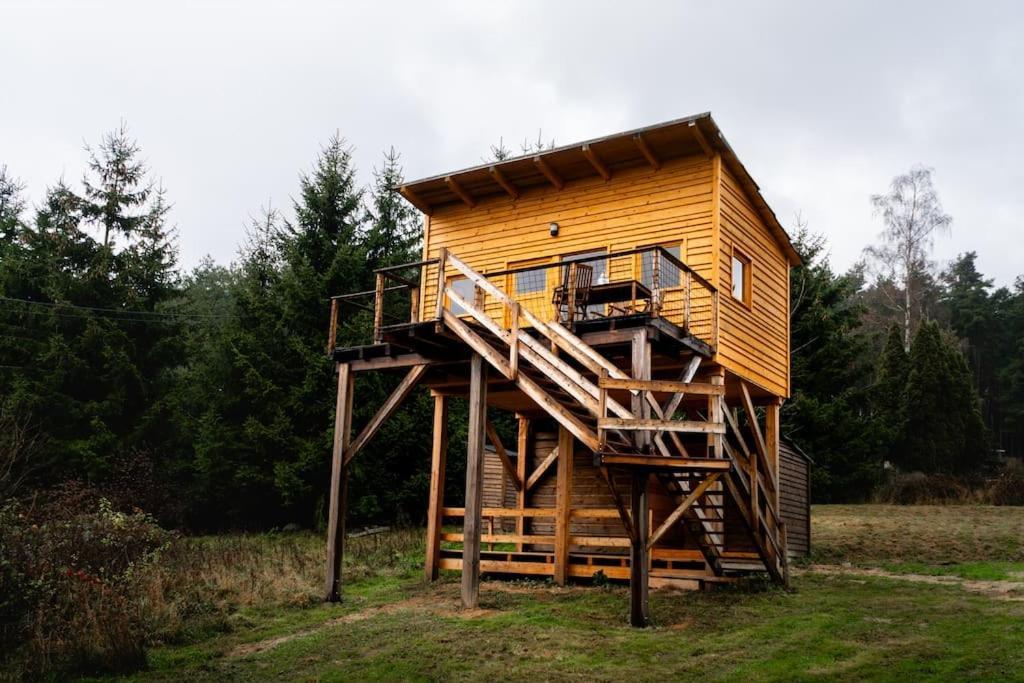 Tiny House Chrastna Vselibice Eksteriør bilde